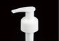 Badezimmer-Plastiklotions-Pumpe, gewellte linke rechte Lotions-Pumpen-Zufuhr 24/410