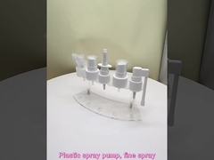 Farbenfrohe Plastik-Kosmetik-Pumpen-Dispenser, glatt verschließbare Kosmetik-Pulver-Dispenser