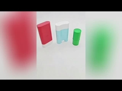 Hochwertiges 15g-Plastik-Deodorant-Stick-Container mit Unterfüllunterstützung