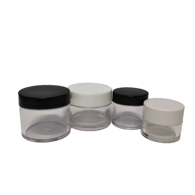 Universelles Design 100g Plastikcreme Jar Unterstützung Anpassung Farbe Logo
