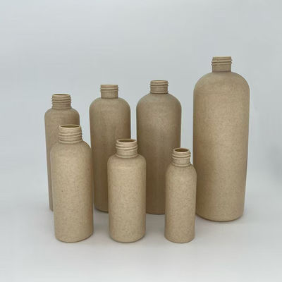 200ml 250ml 500ml Buchweizenflasche Umweltfreundliche Premium-Verpackung Natürliche Verpackungsflasche für Shampoo und Duschgel