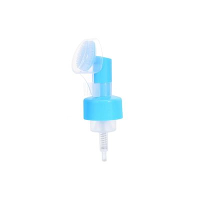 Silikon-Bürste-Schaumpumpen-Dispenser für Gesichtsreinigungsmittel und Mousse-Flaschen