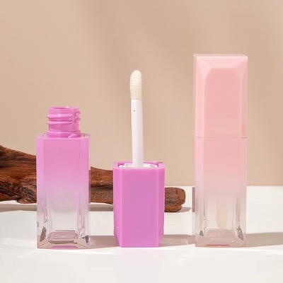 Schräg 5 ml Kunststoff Lippenstift-Rohr mit Lagerunterstützung Anpassung