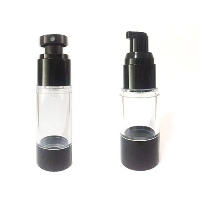 Maßgeschneiderte 15ml 30ml 50ml auslaufsichere Airless-Pumpflasche mit kontrollierter Abgabe für Hautpflege und Kosmetik