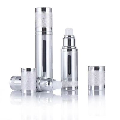 Individuell angepasste Luftlose Pumpenflasche 15 ml 30 ml 50 ml Kunststoff Aluminium