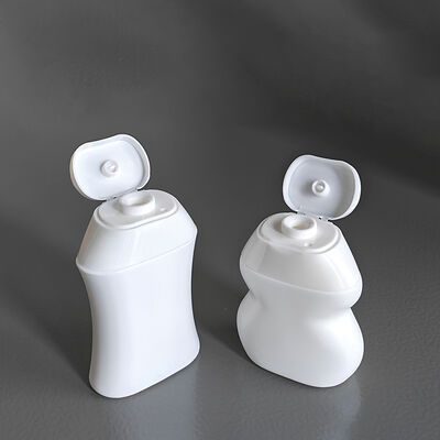 40/60ML Nachfüllbare Flip-Top-Kappe HDPE-Flasche für Sonnencreme und Kosmetika
