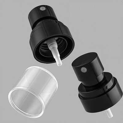 Großhandel 24/410 Kunststoff PP UPG Feinschmelz Sprayer mit AS Clear Cap für Kosmetik Make-up Flasche