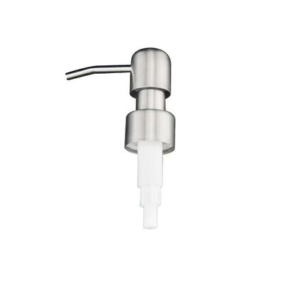 Robuste 28-mm-Edelstahl-Lotionsspenderpumpe mit externer Feder für Kosmetikflaschen