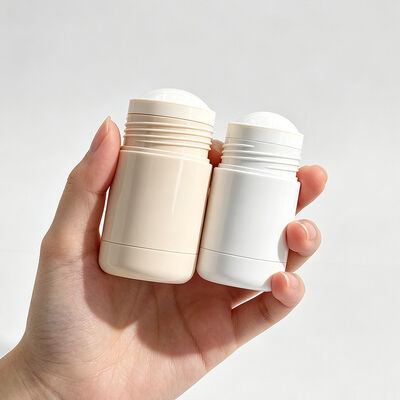 Großhandel Kunststoff 30g 50g Zylinder Leere Deodorant Stick Tube mit kundenspezifischem Logodruck