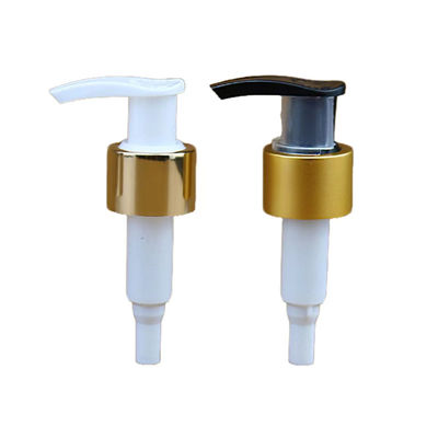 24/410 28/410 Aluminium-Gold-Kosmetikpumpe Plastikemulsionsspender für Handwaschflasche Nachfülllotionspumpe für Körperwasch