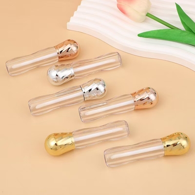 Metall großer Kopf mit Bürste Kunststoff 4,5 ml Lippenglasur Rohr High-End