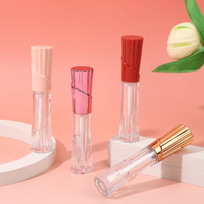 6 ml Rock-förmige Plastik-Lippglasur mit Bürste für einfaches Tragen und bequemes Bildschirmdrucken