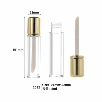Rundes, kurzes 6ml Lippenglasur Tube kann mit Logo angepasst werden