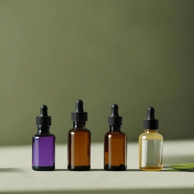 Maßgeschneiderte leere 10ML 30ML 50ML 100ML 500ML wesentliche Glasflasche