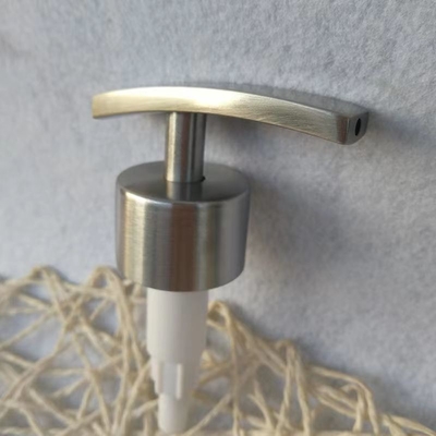 Silk-Press-Ultra-Glanz-Gewinde Kunststoff Lotion Pumpe mit UV-Druck für Hautpflege Lotion Flüssigkeit