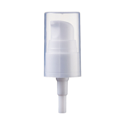 Oem Volumen produziert 18 / 410 Plastik Creme Dispenser Pumpe mit PP Kappe Pumpe Sprayer