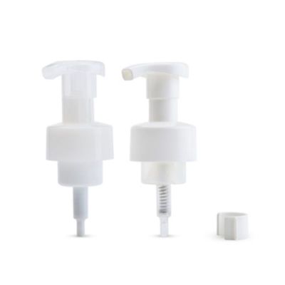 40MM Foam Soap Pump with Locking Clip and Customizable Colors for Secure Travel-Friendly Dispensing