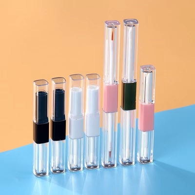 Zusammengestellte Doppelröhre 1,2 ml 2,5 ml 1,8 g für Lipgloss-Röhre oder Lippenstift-Röhre oder Eyeliner