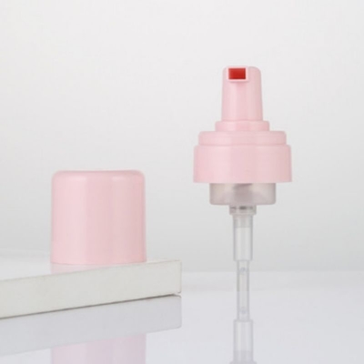 PP angepasster Farb-Schaumpumpen-Dispenser mit Kappe für 42/43mm Halsgröße