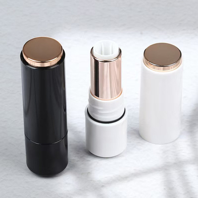 Rundes Plastik-Lippenstift 3.5g für kosmetische Elektroüberziehung in jeder Farbe