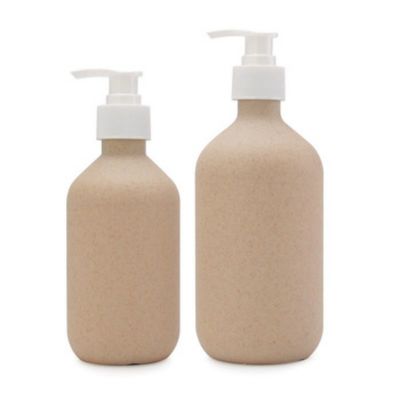 200ml 250ml 500ml Buchweizenflasche Umweltfreundliche Premium-Verpackung Natürliche Verpackungsflasche für Shampoo und Duschgel