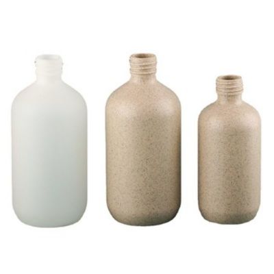 200ml 250ml 500ml Buchweizenflasche Umweltfreundliche Premium-Verpackung Natürliche Verpackungsflasche für Shampoo und Duschgel