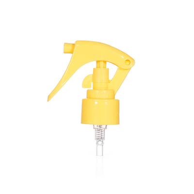Gelber Farbe 24 / 410 Kunststoff-Mini-Trigger-Sprayer mit Plectrum Design