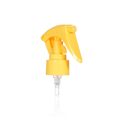 Gelber Farbe 24 / 410 Kunststoff-Mini-Trigger-Sprayer mit Plectrum Design