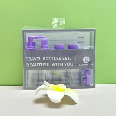 Bequeme 8 Stück 50 ml Reiseglasset mit Kunststoffkörpermaterial