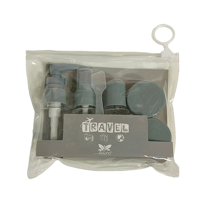Personalisiertes Logo Option 6 Stück Hautpflege Reisebottel Set für Waschpaket