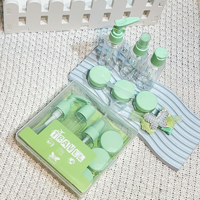 Voguish Design 7 Stück Plastik 50 ml Flaschen für die persönliche Pflege