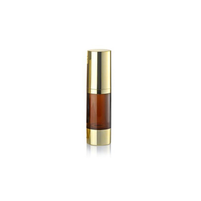 Deluxe Aussehen 30 ml Luftlose Pumpenflasche mit Rohstoffen in runder Form und beliebiger Farbe
