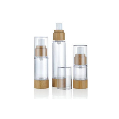 Maßgeschneiderte 15ml 30ml 50ml auslaufsichere Airless-Pumpflasche mit kontrollierter Abgabe für Hautpflege und Kosmetik