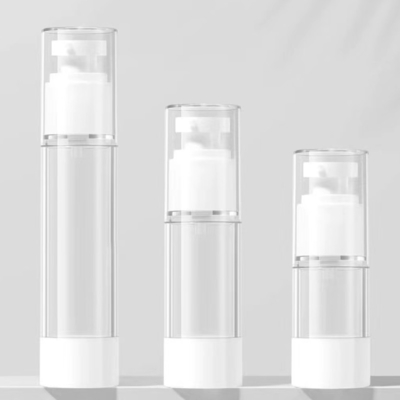 Massenproduktion 30 ml Luftlose Pumpenflasche mit verschiedenen Spezifikationen Kunststoff-Basismaterial