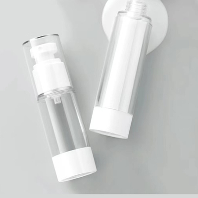 Massenproduktion 30 ml Luftlose Pumpenflasche mit verschiedenen Spezifikationen Kunststoff-Basismaterial