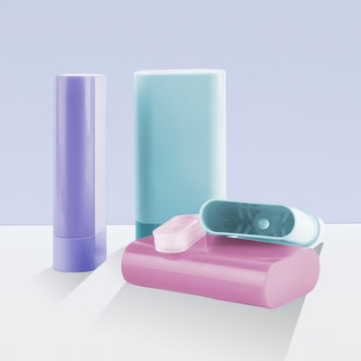 Maßgeschneiderte 20ml leere Deodorant-Stick-Röhre mit Feder auf der Unterseite