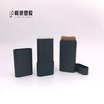20G Plastik Blush Stick Leerbehälter Beide Seiten Deodorant und Bürste