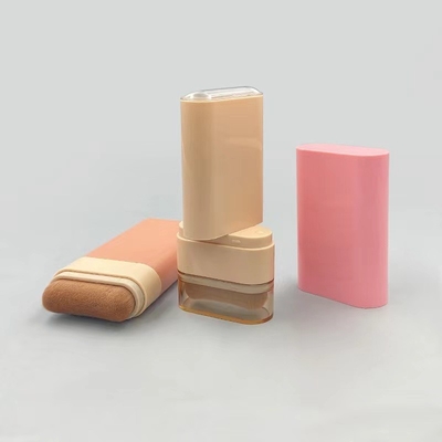 20G Plastik Blush Stick Leerbehälter Beide Seiten Deodorant und Bürste