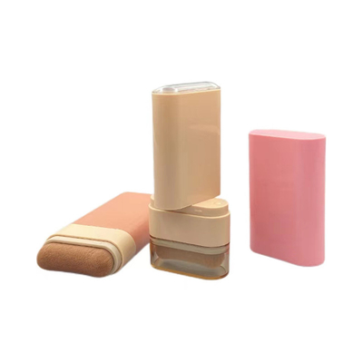 20 ml Plastik Deodorant / Blush Stick Behälter mit Bürste Bequem für Deodorant Anwendung