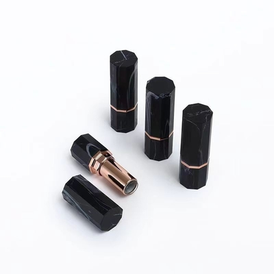 Luxuriöse, maßgeschneiderte, sechsseckige, leere Lippenstiftkasten mit Siegelring
