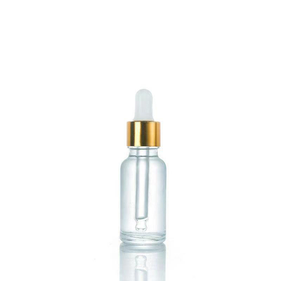 Großhandel 15ML 30ML 50ML Glas Flasche für ätherische Öle Leere Verpackung mit Tropfkappe und Glaspipette
