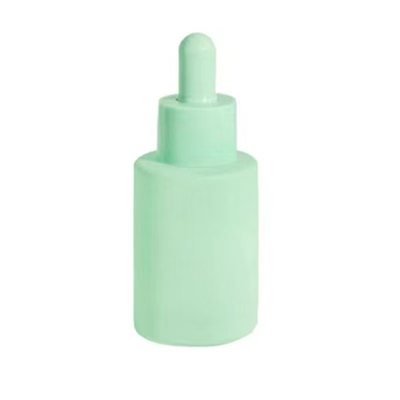 Macaron Farbenfarben angepasste Farben Glas ätherische Ölflasche und Plastik glatt Tröpfchen