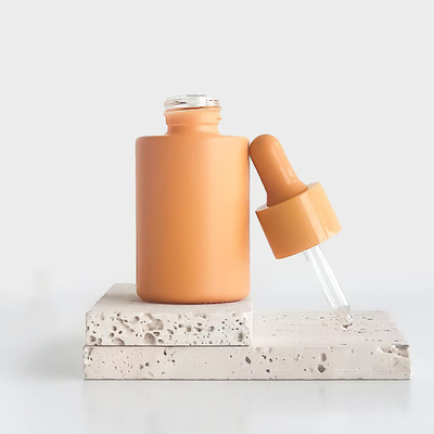 Macaron Farbenfarben angepasste Farben Glas ätherische Ölflasche und Plastik glatt Tröpfchen