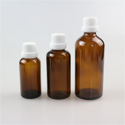 10 ml bis 100 ml Bernsteinglasflasche für ätherische Öle