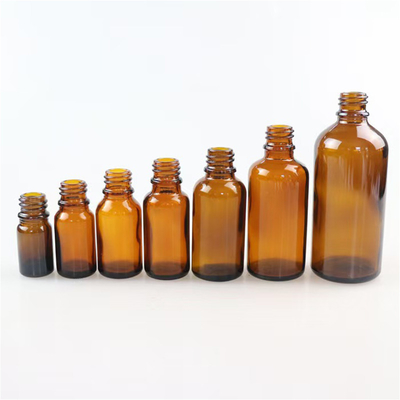 Großhandel 10 ml 30 ml 50 ml 100 ml Schraubglas Amber YB Flasche