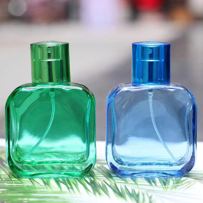 Großhandel 30ml Glasflasche mit individuellen Farben leere Parfümflasche