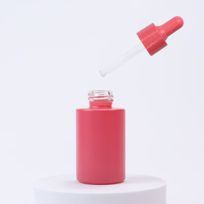 Customzied 20ml 30ml & 50ml Flachschulter Glas ätherische Ölflasche mit Tropfkappe
