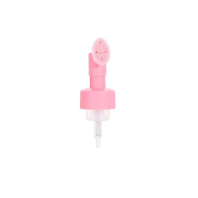 Silikon-Bürste-Schaumpumpen-Dispenser für Gesichtsreinigungsmittel und Mousse-Flaschen