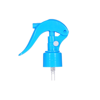 Durchsichtiger blauer Kunststoff 24/410 Mini-Trigger-Sprayer für die Versiegelung von Flaschen