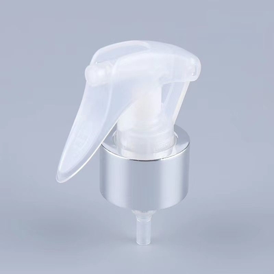 Silberkreis Aluminium Transparent Kunststoff Mini Trigger Sprayer 24/410 Größenunterstützung Anpassung